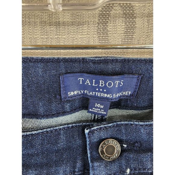 Talbots Simply Flattering 5 Pocket Crop Jeans Women's - 1035A/2 - Picture 6 of 8